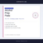 Alcohol Prep Swabs (Pack of 100)
