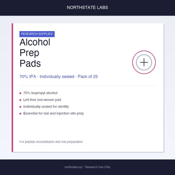 Alcohol Prep Swabs (Pack of 100)