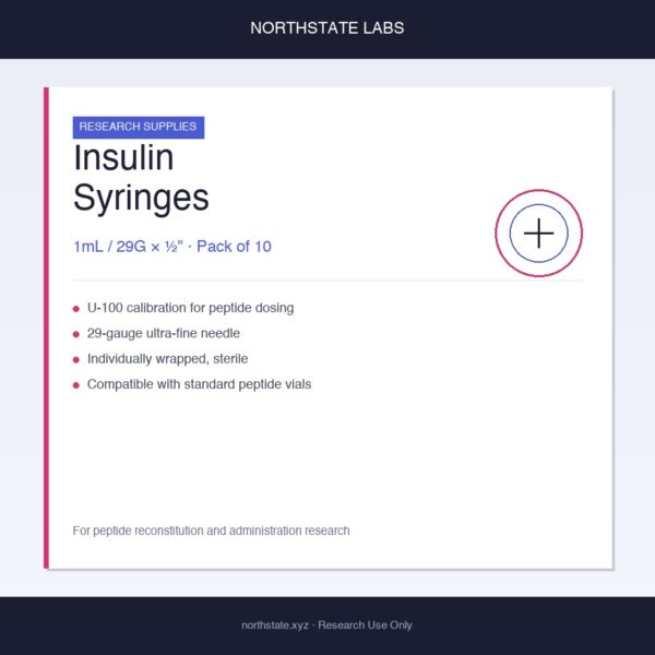 Insulin Syringes 1mL / 29G (Pack of 10)